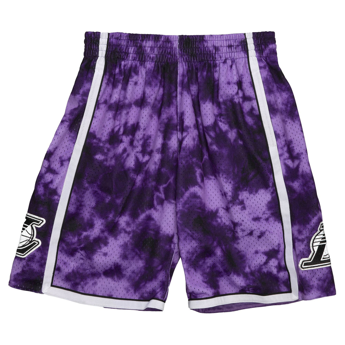 Mitchell & Ness Men's NBA Galaxy Swingman Shorts - La Lakers 2009