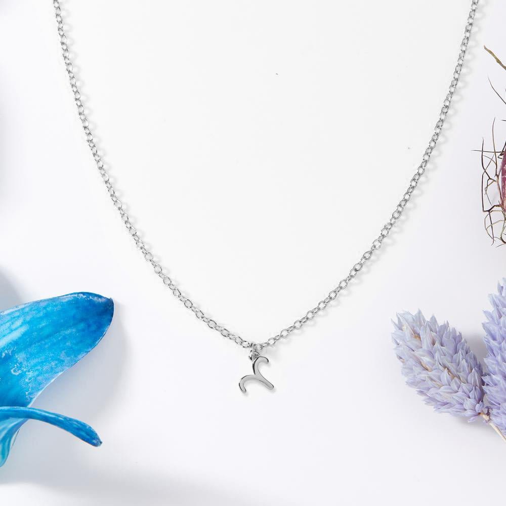 Starry Night Aries Zodiac Necklace