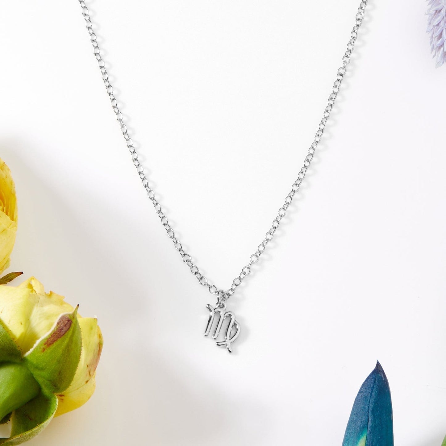 Starry Night Virgo Zodiac Necklace
