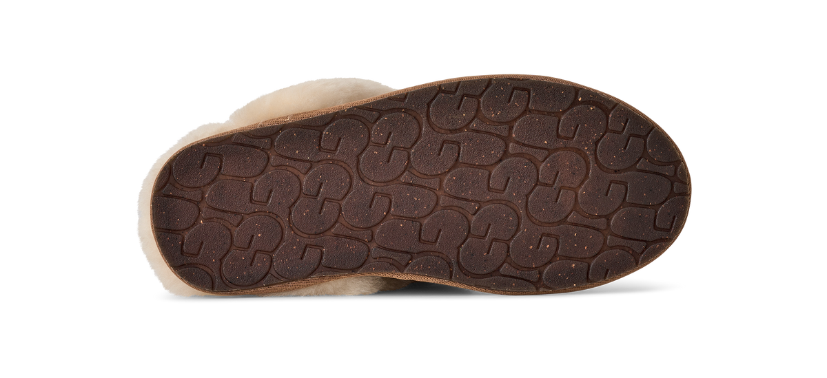 UGG Scuffette II Womens Mules — Chestnut Suede