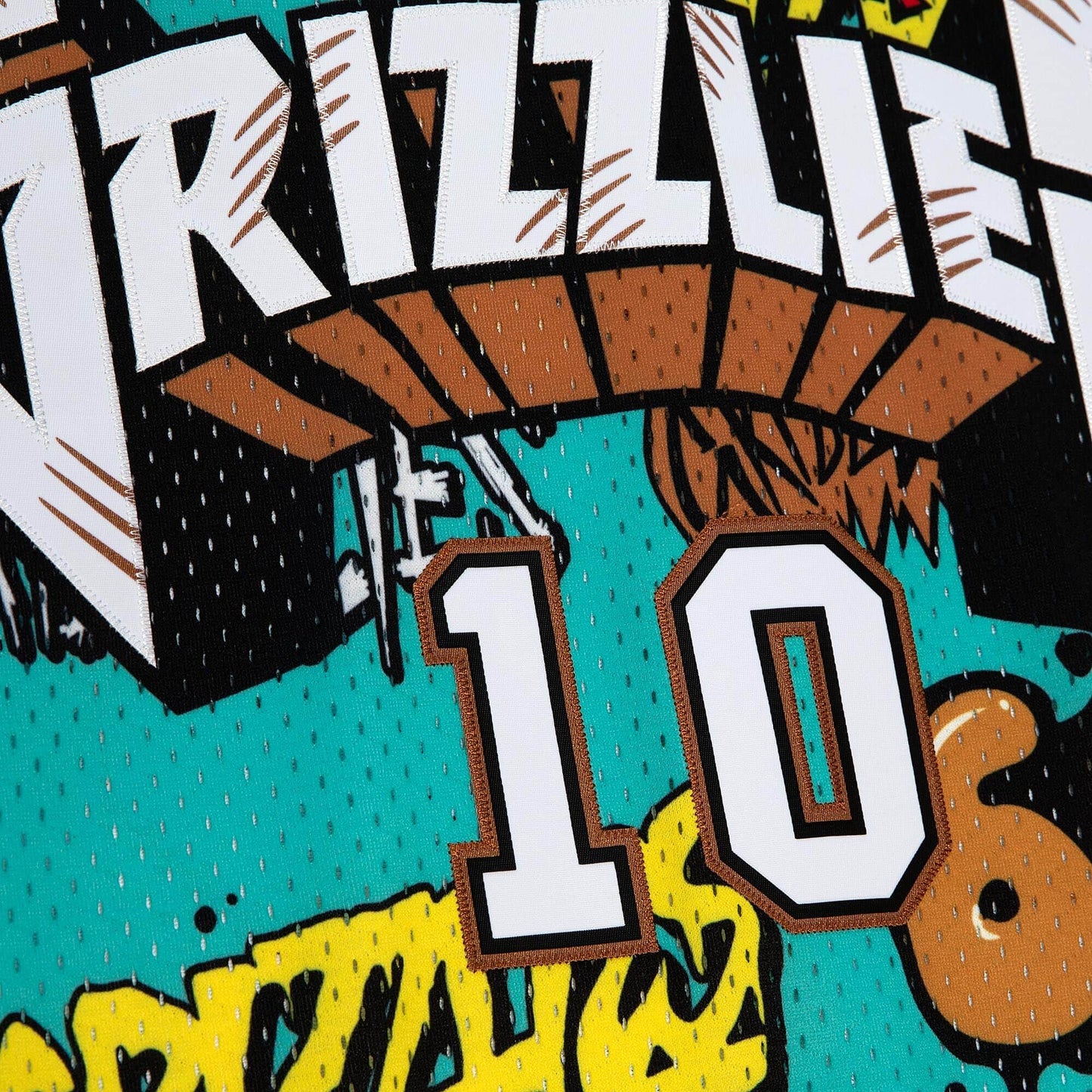 Mitchell & Ness NBA Slap Sticker Swingman Jersey Grizzlies 1998 Mike Bibby