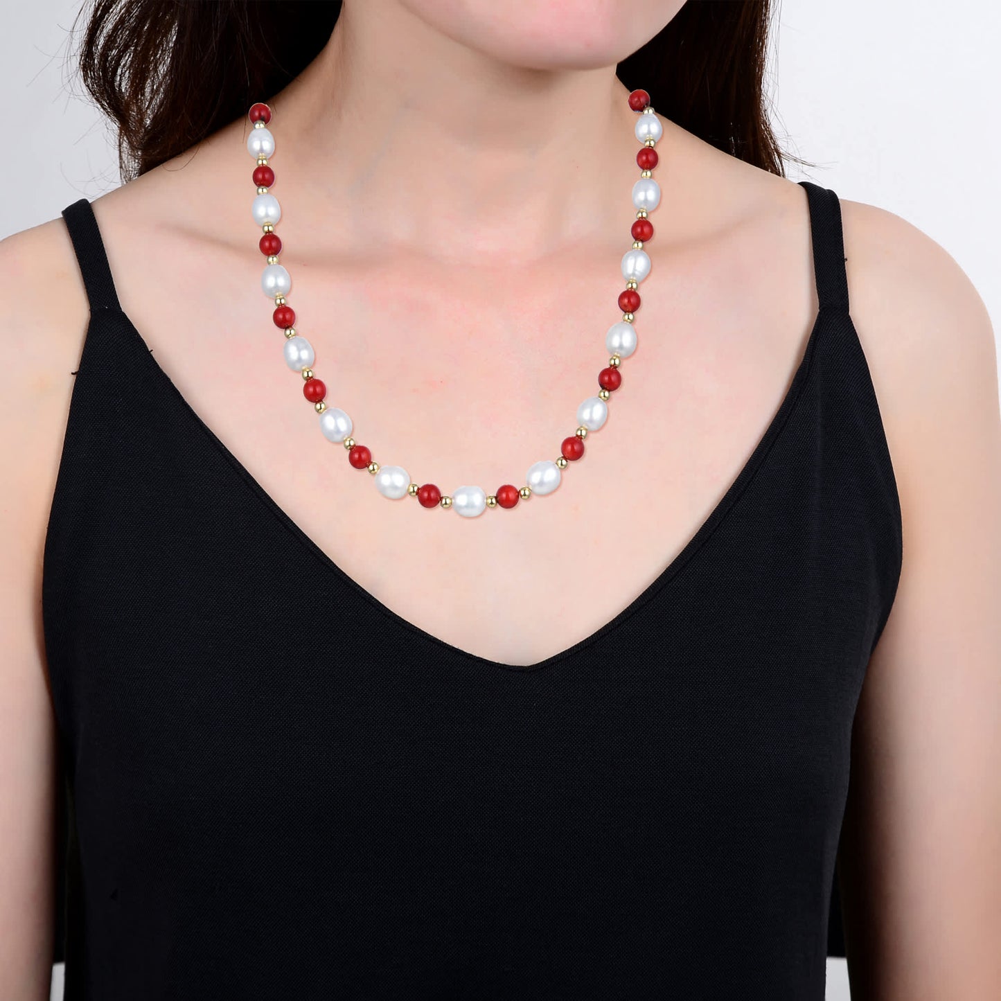 Red, White-
