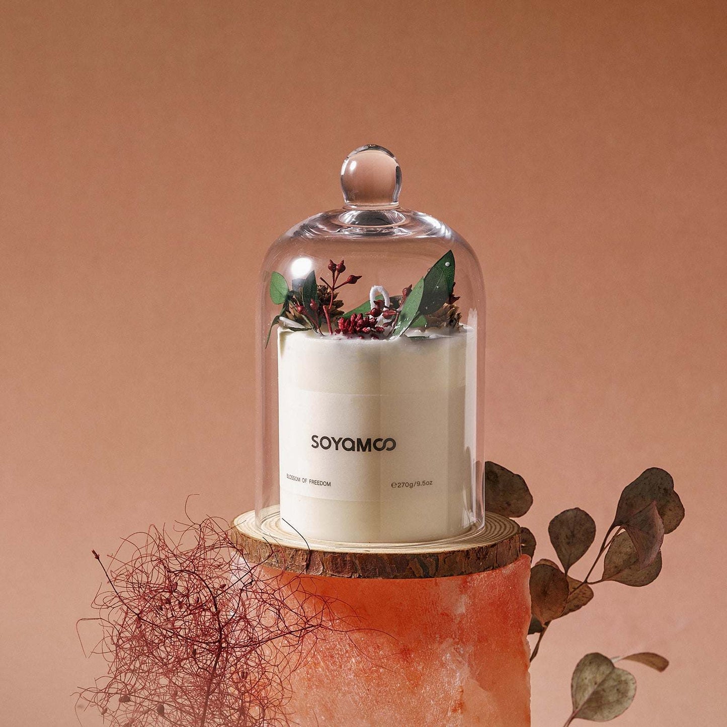 SOYAMOO Fresh Spring Botanical Candle Set
