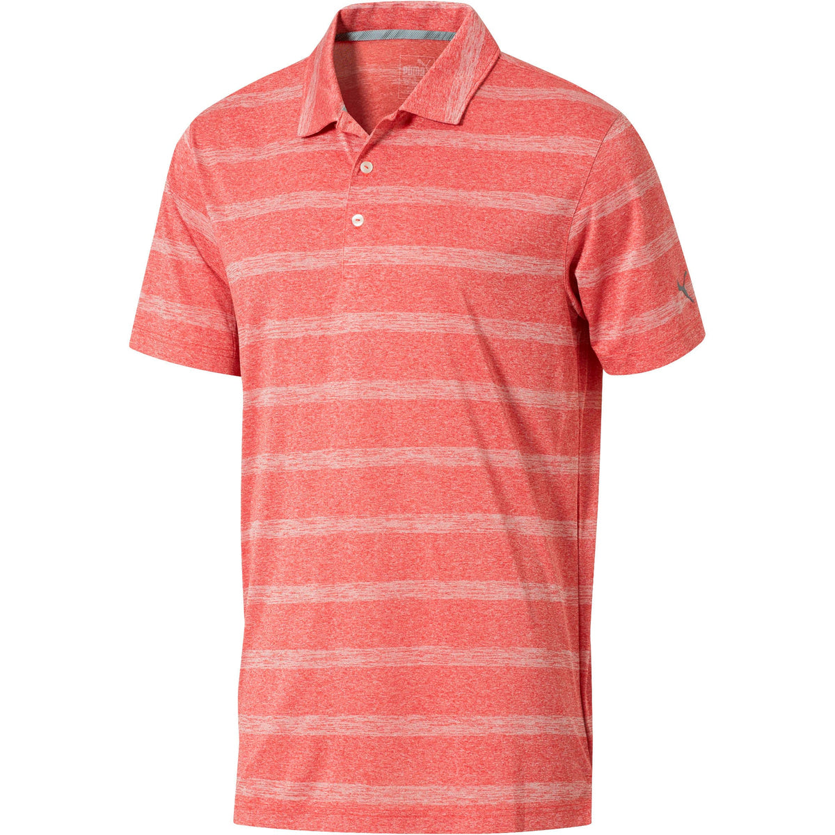 Puma Men's Pounce Stripe Polo Cresting Polos