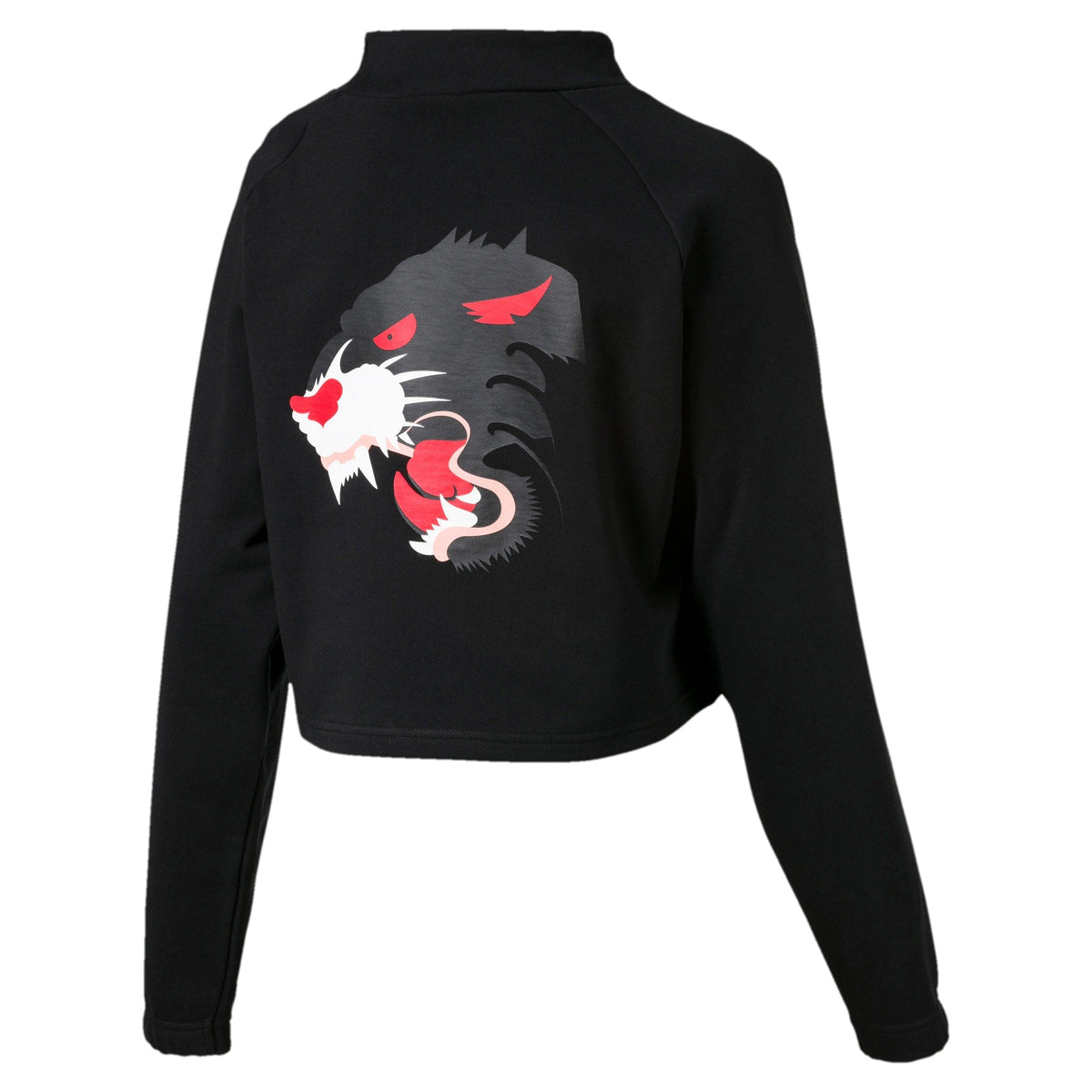 Puma Women's Fierce Cat Cropped Crew