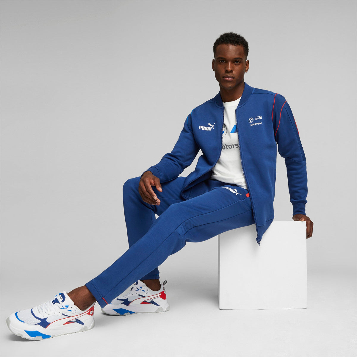 Puma Men's Bmw Motorsport Mt7 Sweat Jacket Jackets