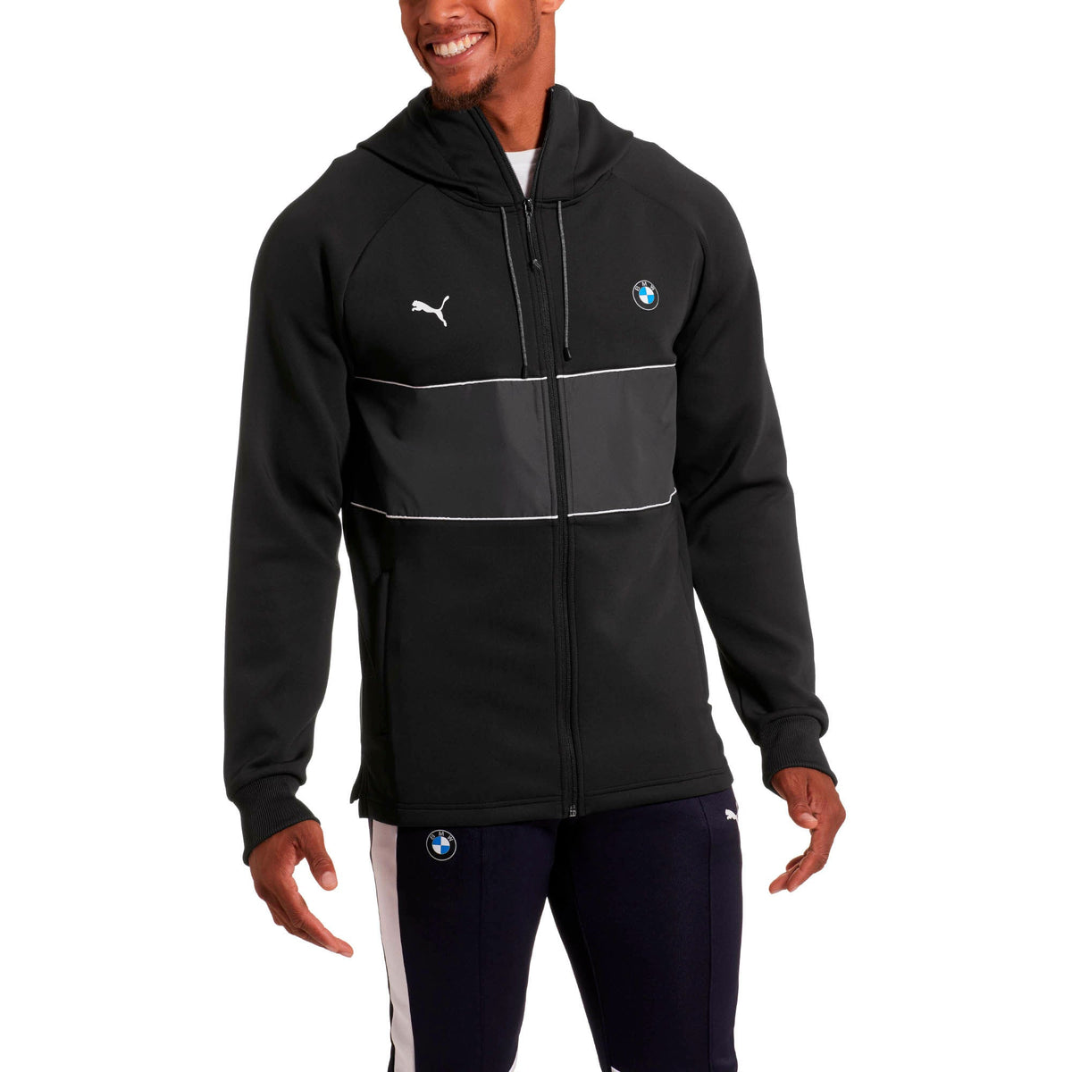 Puma Men's Bmw Motorsport Life Sweat Jacket Jackets