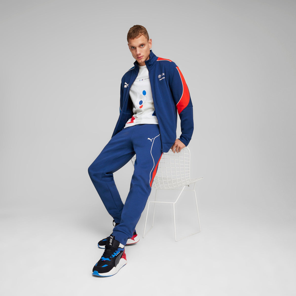 Puma Men's Bmw Motorsport Mt7+ Sweat Jacket Jackets