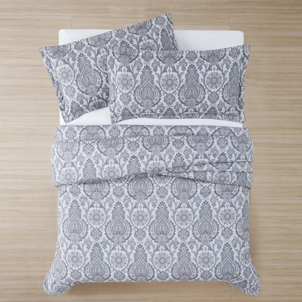 Boho Paisley Grey-