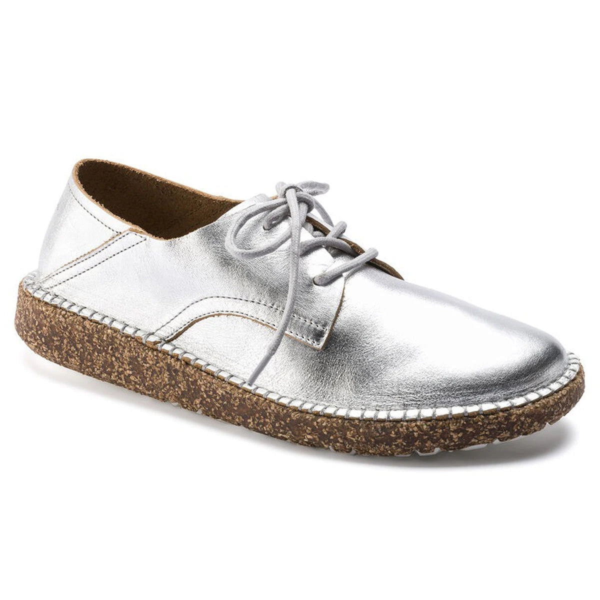 Women's Birkenstock Gary Sneaker, Size: 36, Silver