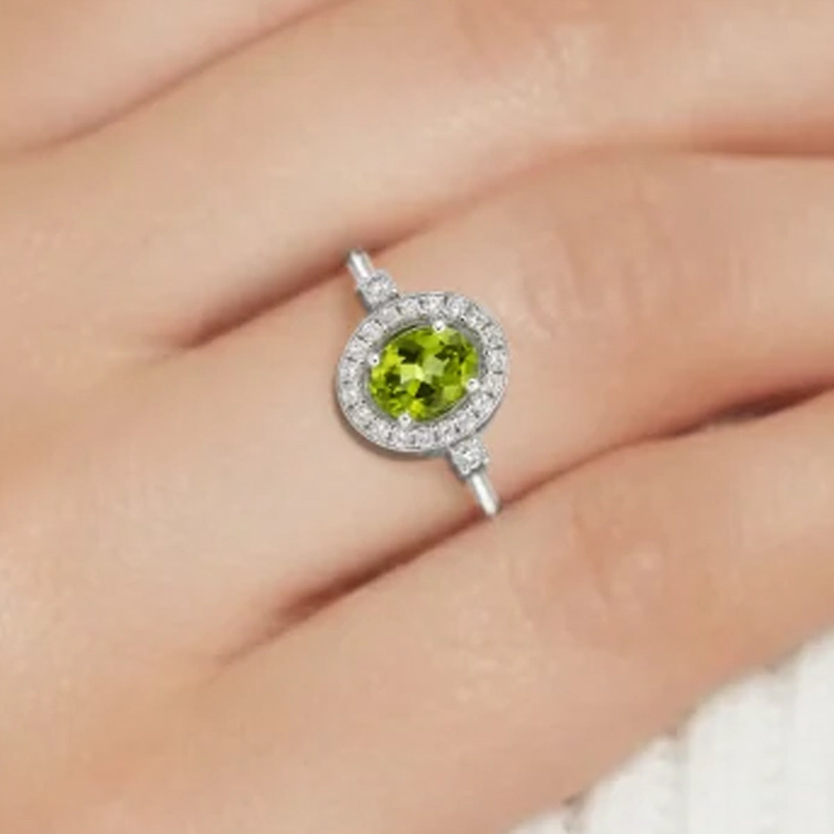 Peridot: Rings