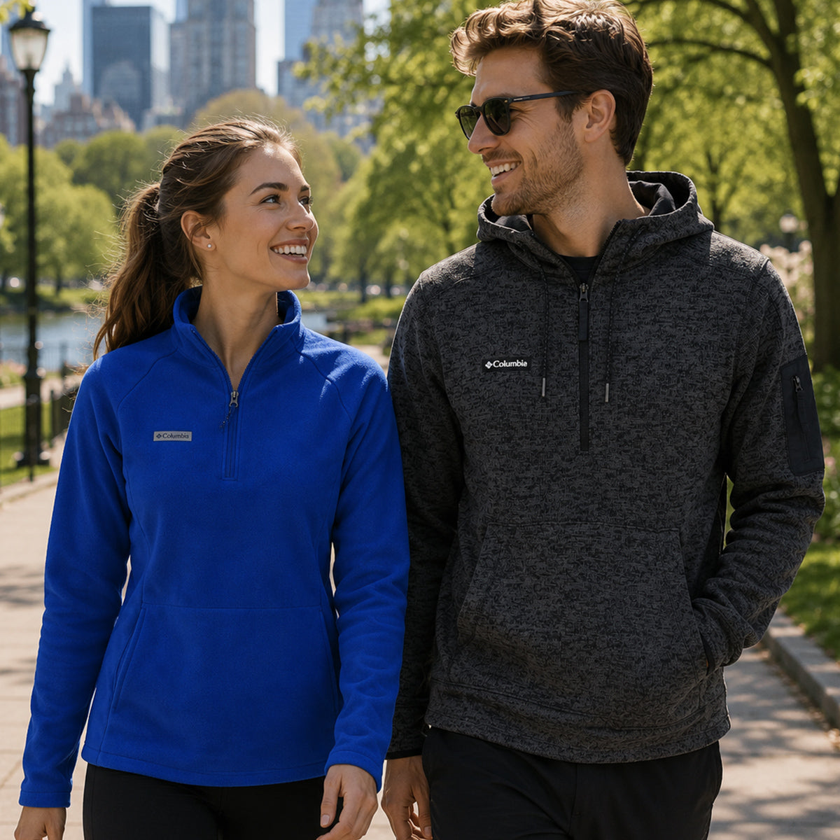Columbia: 1/2 & 1/4 Zips