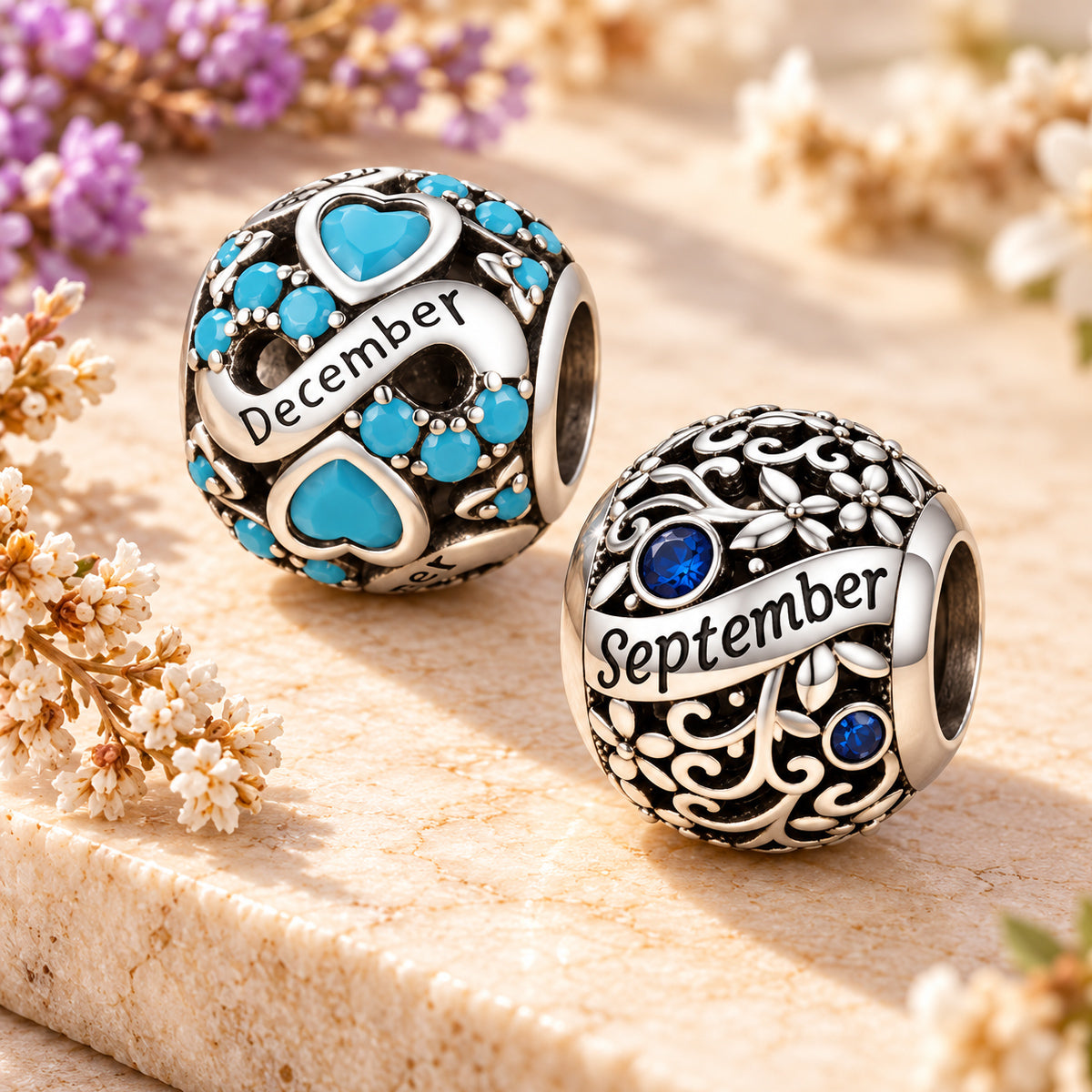 Charms: Birthstones