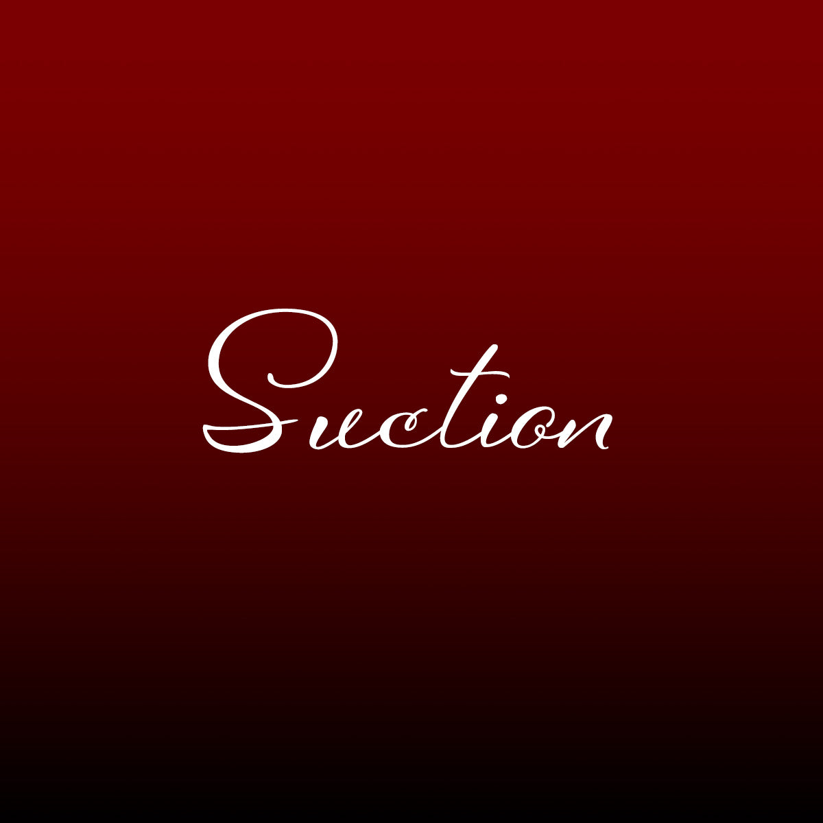 Sexual Wellness: Suction