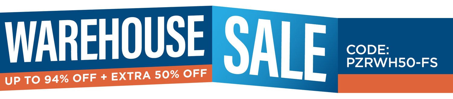Warehouse Sale - at least 60% off