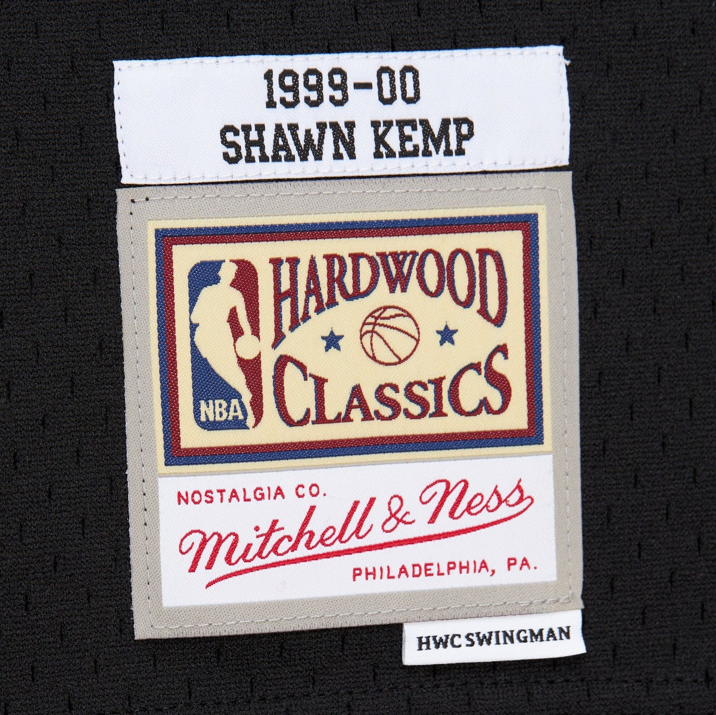 Men's Mitchell & Ness NBA Dark Jersey Cavaliers 1999 Shawn Kemp