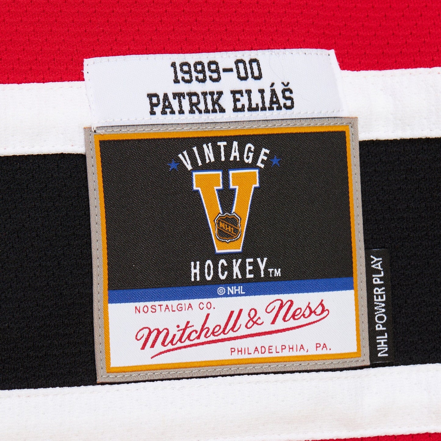 Mitchell & Ness Men's NHL Dark Jersey Devils 1999 Patrik Elias