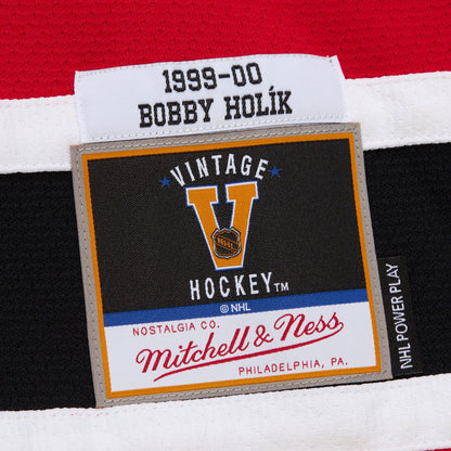 Mitchell & Ness Men's NHL Dark Jersey Devils 1999 Bobby Holik