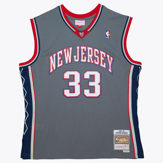 Men's Mitchell & Ness Alternate Jersey Nets 1999 Stephon Marbury