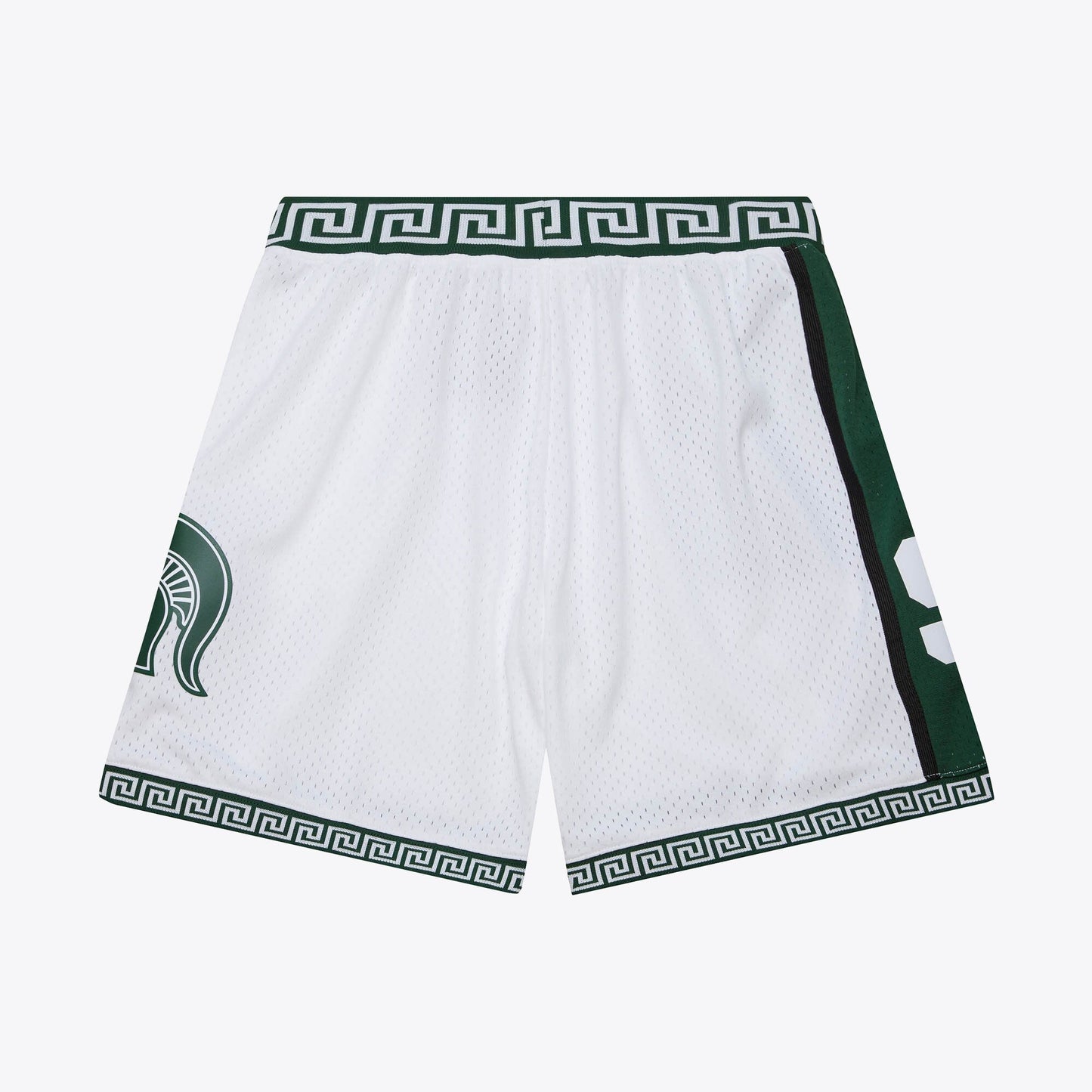 Mitchell & Ness Men's Ncaa White Shorts Mich State 1999