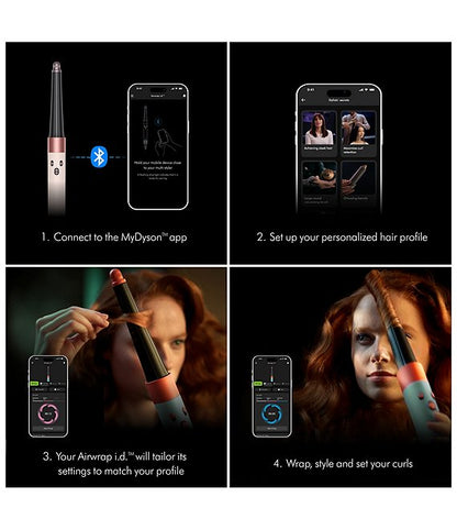 Dyson Airwrap ID Multi-Styler and Dryer for Straight & Wavy Hair in Jasper Plum