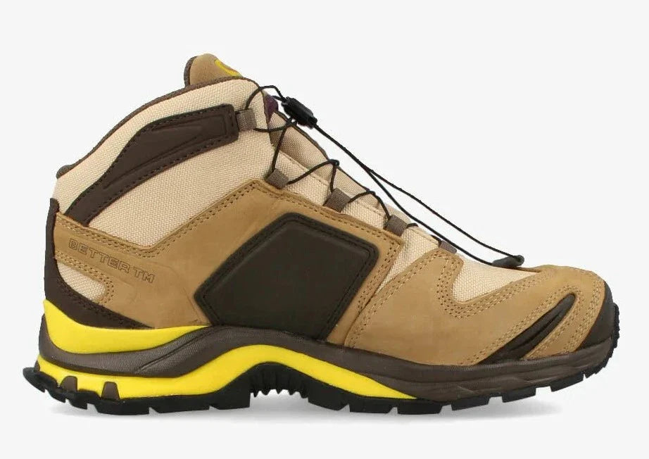 Salomon Men's Xa Pro 3D Mid Gtx For Bgs 'Safari Kelp Yellow'