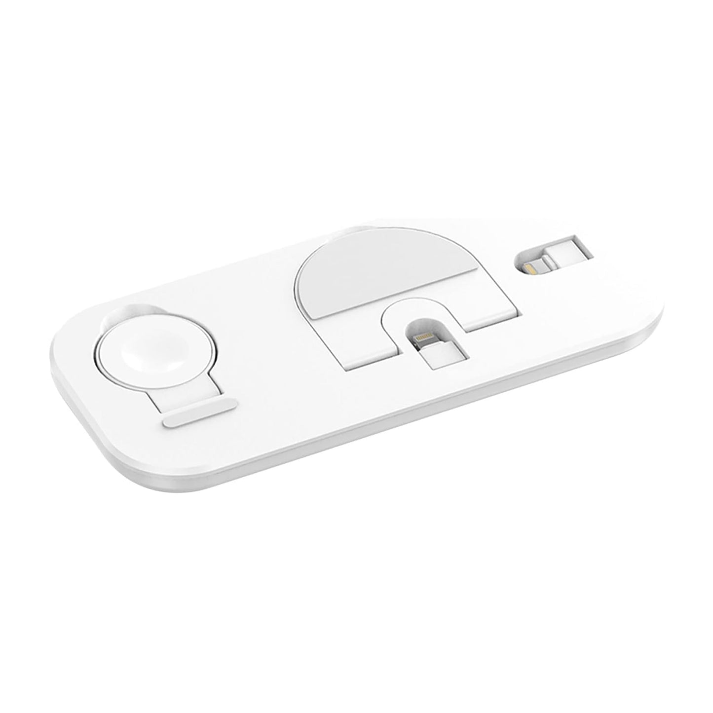 Waloo Portable & Foldable Charging Dock For iPhone, Apple Watch & AirPods (Compatible With Lightning Devices Only; Not USB-C)