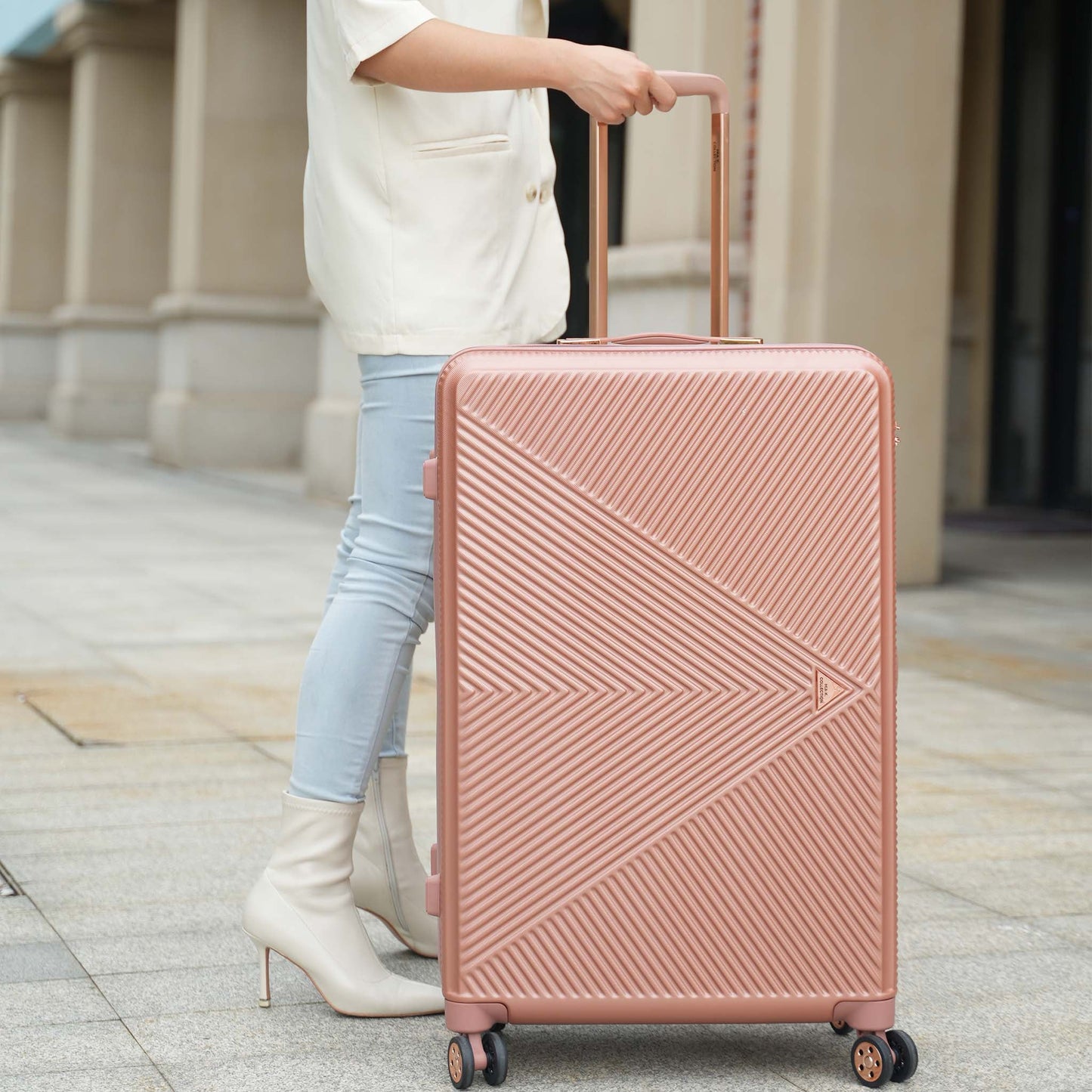 Felicity Spinner Luggage Set - Large and X-Large by MKF Collection by Mia K.