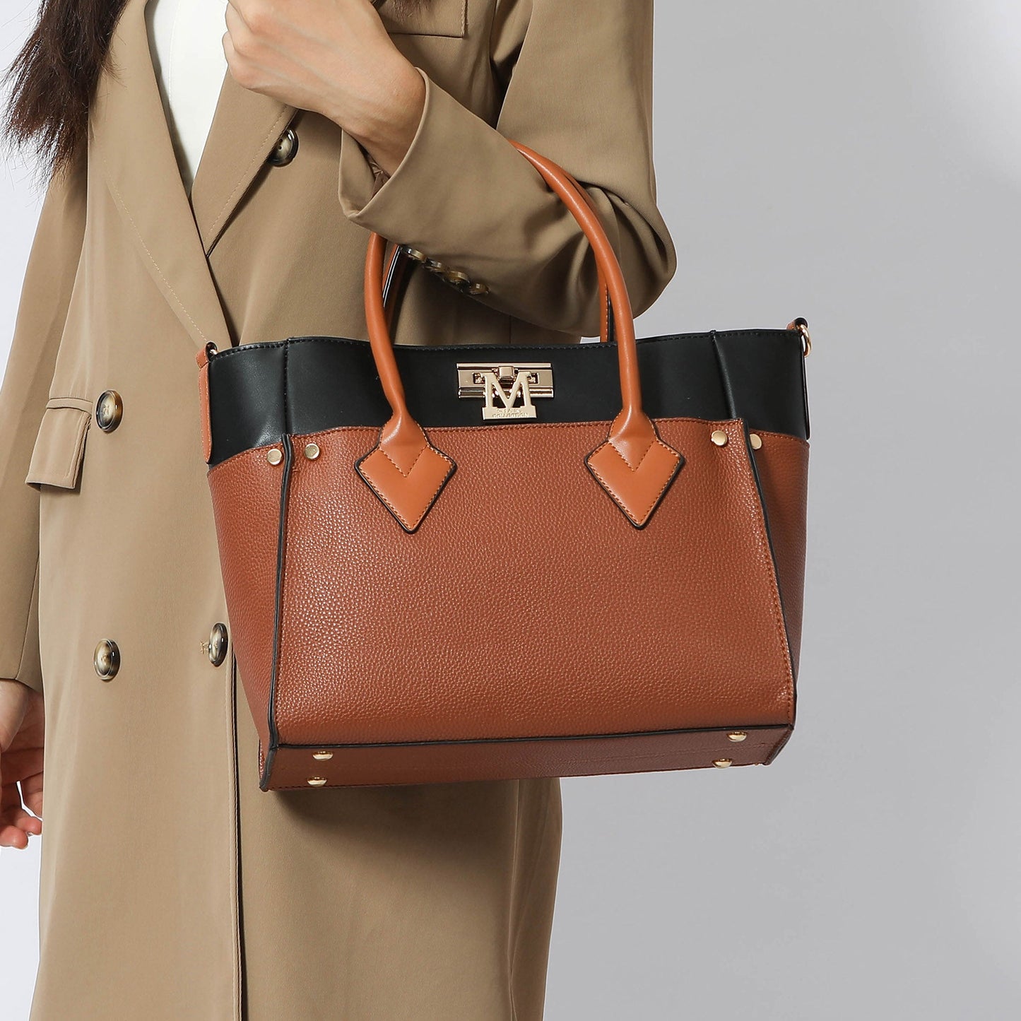 MKF Collection by Mia K. - Brynlee Tote Bag and Set