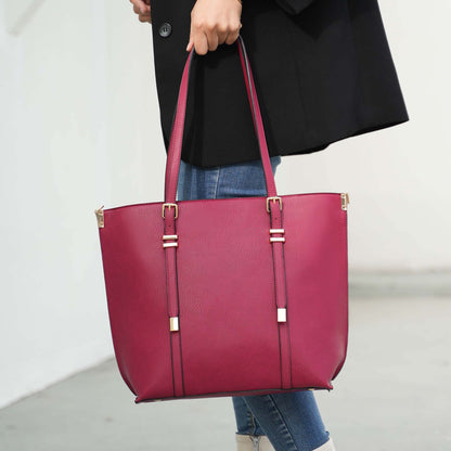 MKF Collection by Mia K. - Emery Tote Bag and Wallet Set