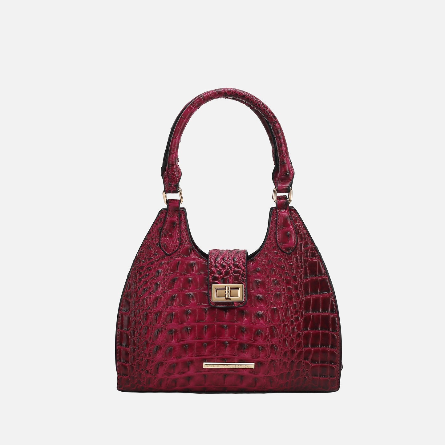 MKF Collection by Mia K. - Ava Croc Tote Bag