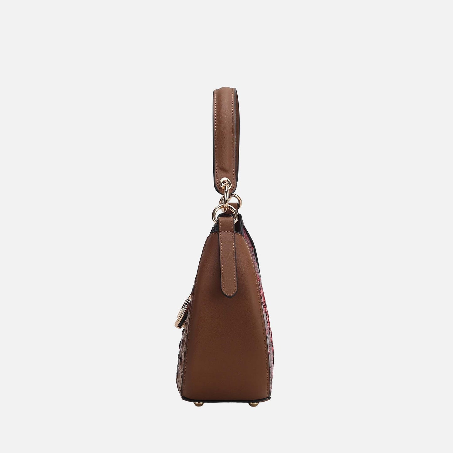 MKF Collection by Mia K. - Jain Croc-Embossed Shoulder Bag