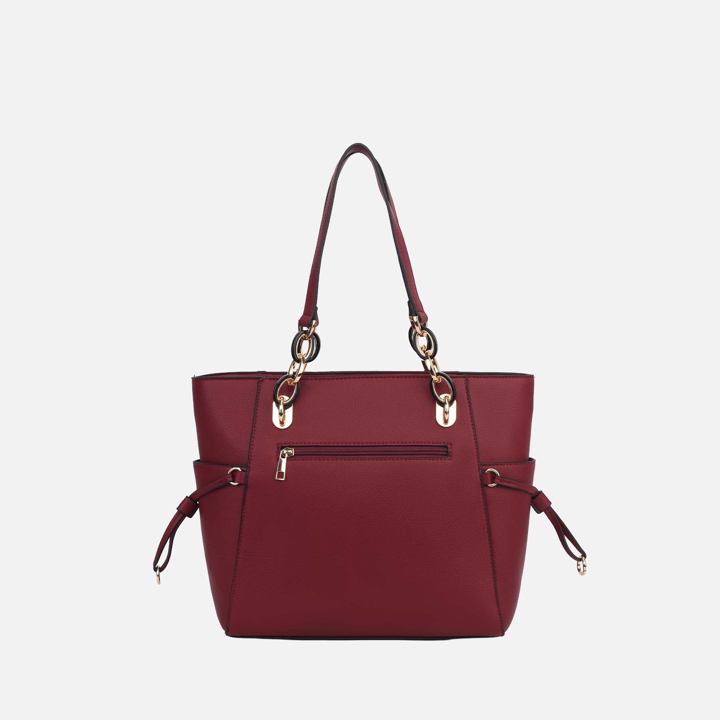 MKF Collection by Mia K. - Yale Tote Bag with Matching Wallet