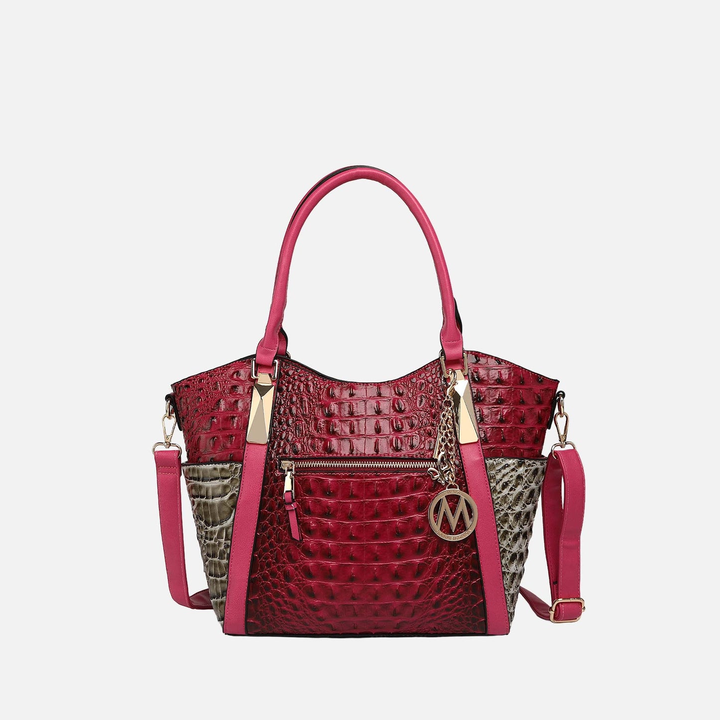 MKF Collection by Mia K. - Janise Croc Tote handbag