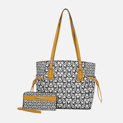 MKF Collection by Mia K. - Pauline Tote Bag and Set