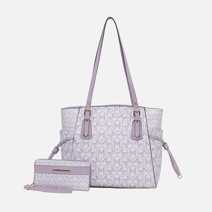 MKF Collection by Mia K. - Pauline Tote Bag and Set