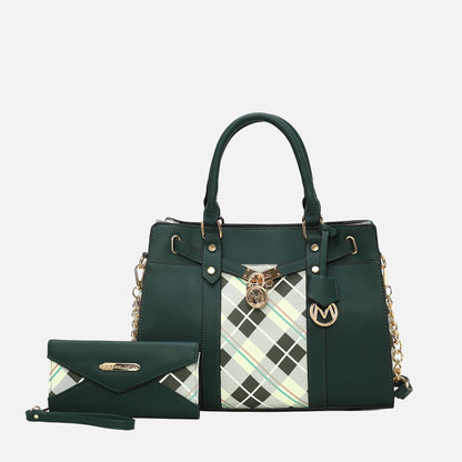 MKF Collection by Mia K. - Christine Shoulder Bag and Wallet Set