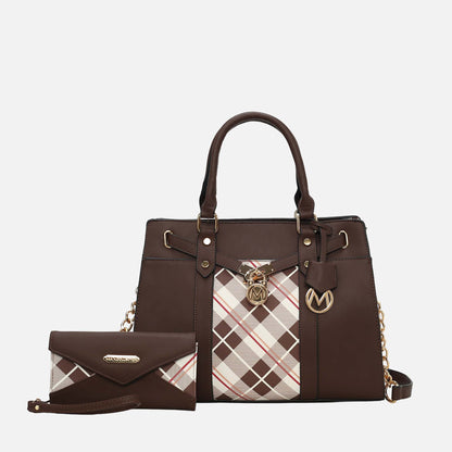 MKF Collection by Mia K. - Christine Shoulder Bag and Wallet Set