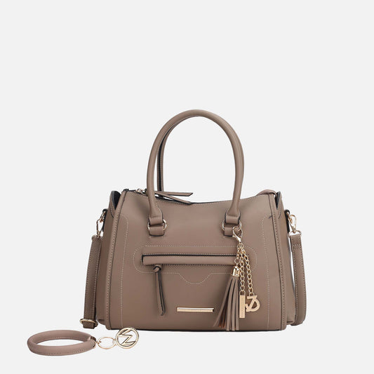 MKF Collection by Mia K. - Valeria Shoulder Bag and Bracelet Keyring