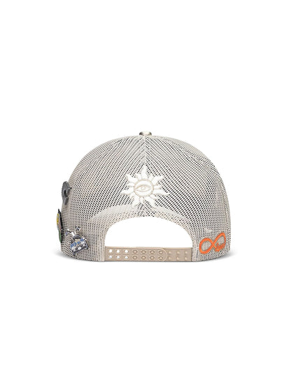 Godspeed Gs Forever Trucker Hat - Lime/Pink