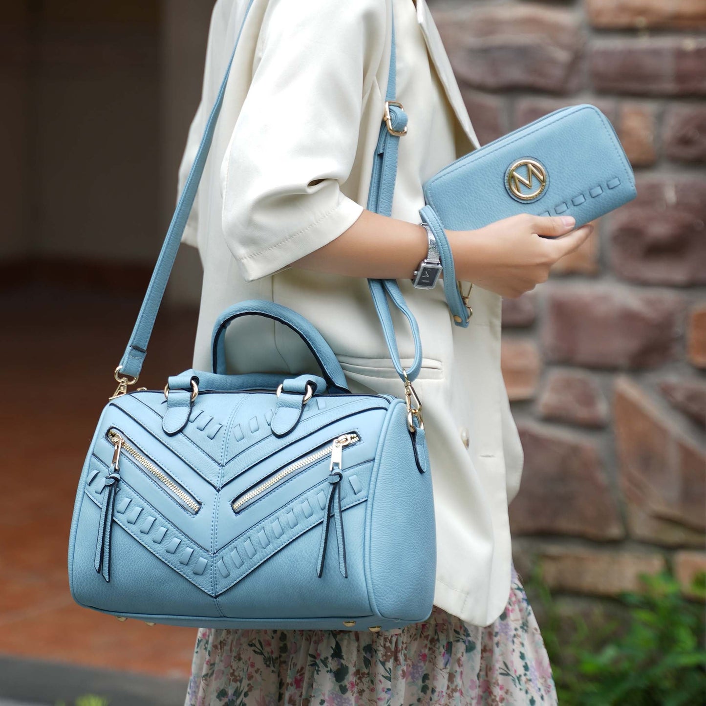 MKF Collection by Mia K. - Lara Shoulder Bag and Set