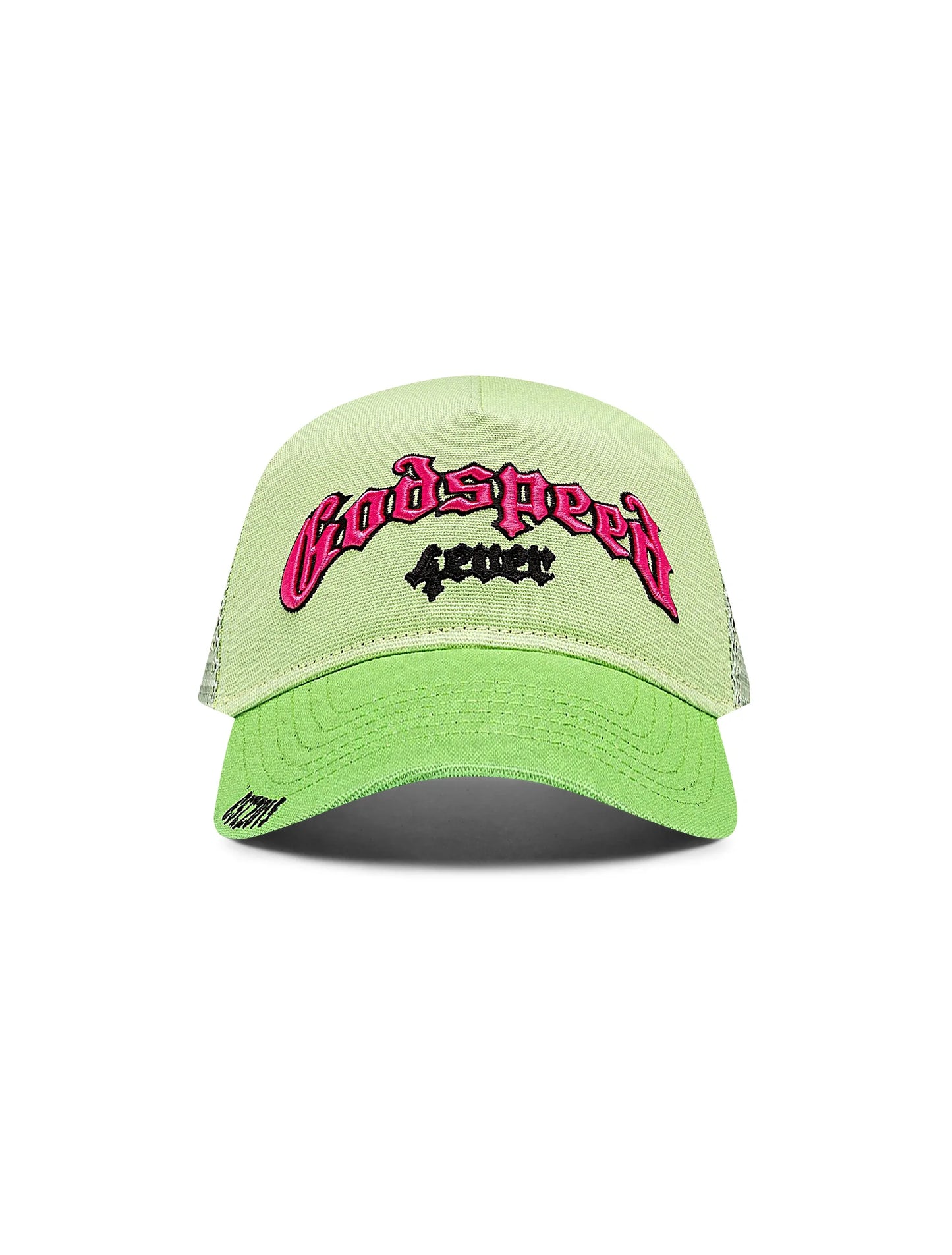 Godspeed Gs Forever Trucker Hat - Lime/Pink