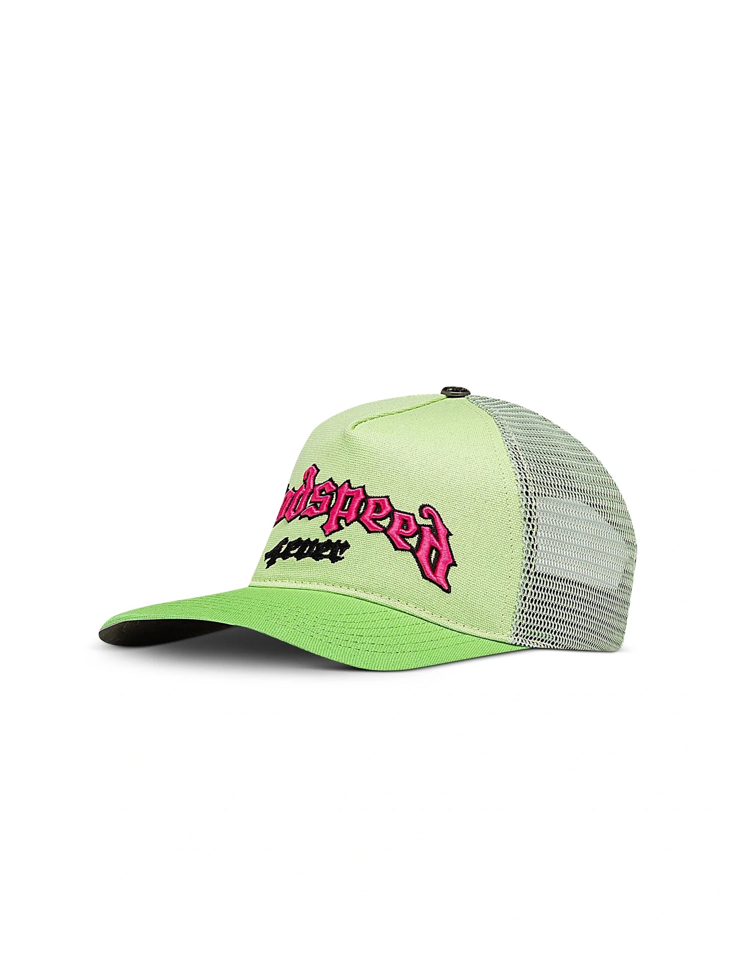 Godspeed Gs Forever Trucker Hat - Lime/Pink