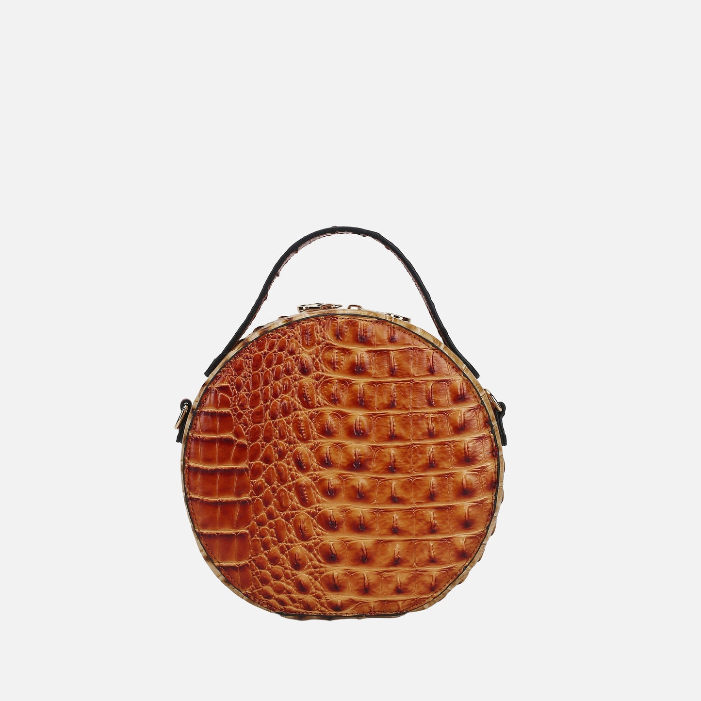 Ynnari Croc Round Crossbody Bag