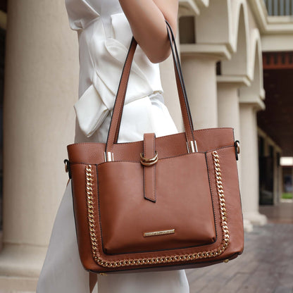 MKF Collection by Mia K. - Raya Shoulder Bag and Set