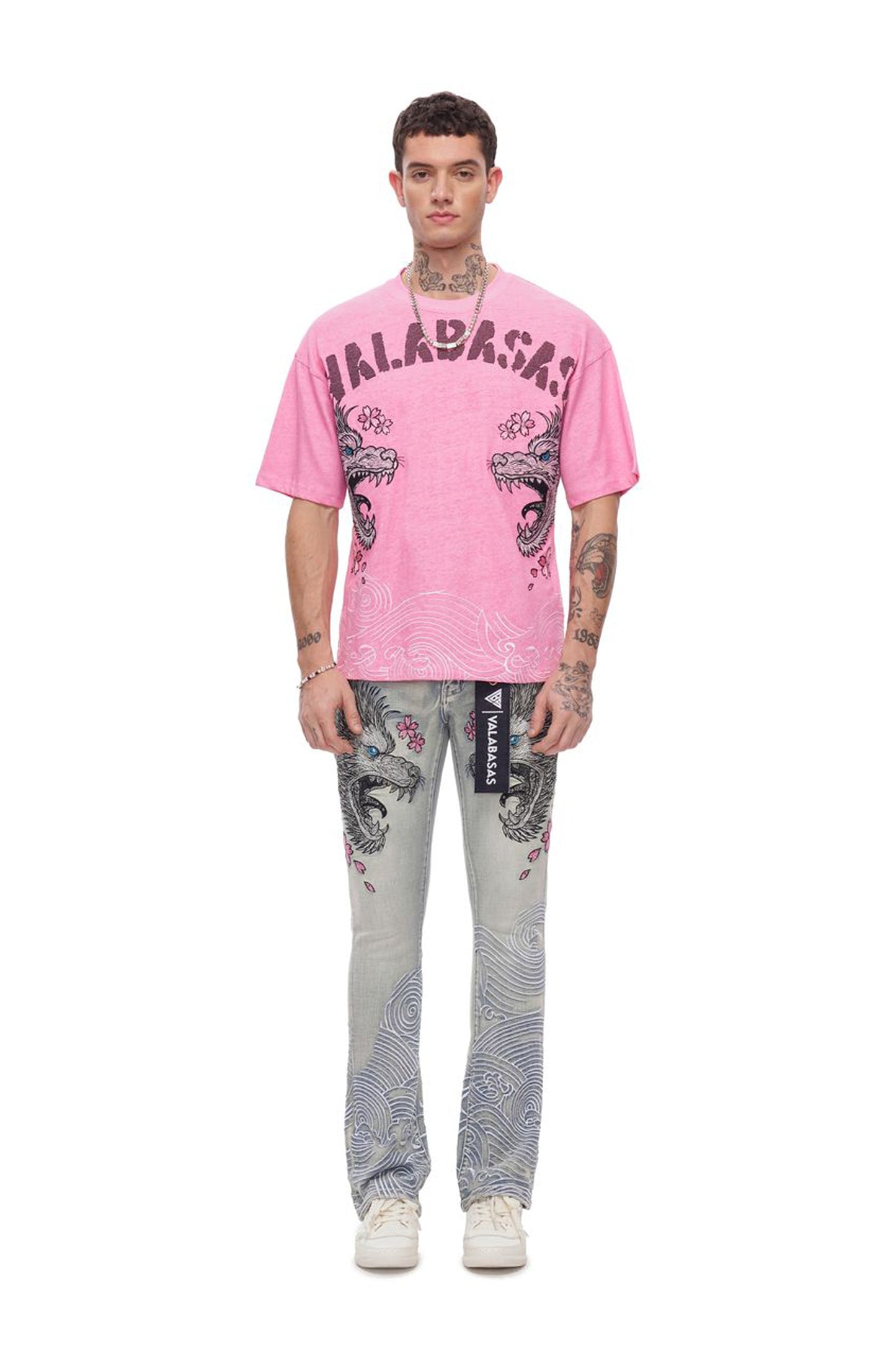 Valabasas Tenka Stacked Denim - Light Blue Wash