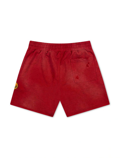 All Human H.O.M.E Shorts - Red Wash