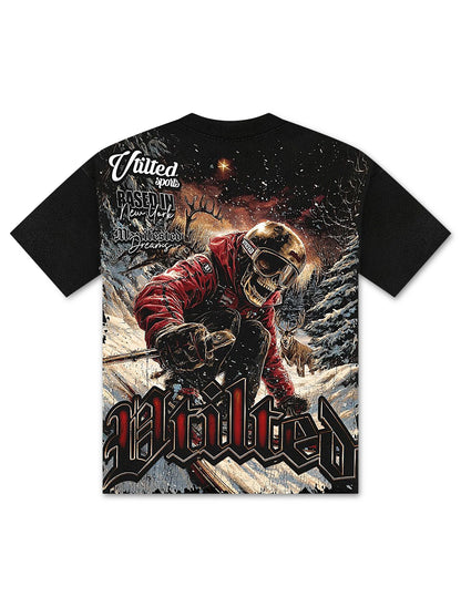 Vtilted X-Mas Tee - Jet Black