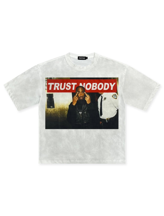 Prestige Trust Nobody Tee - White