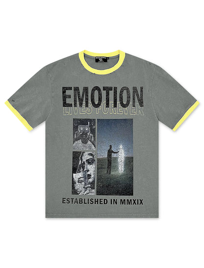 Mixed Emotion Eternal Tee - Grey